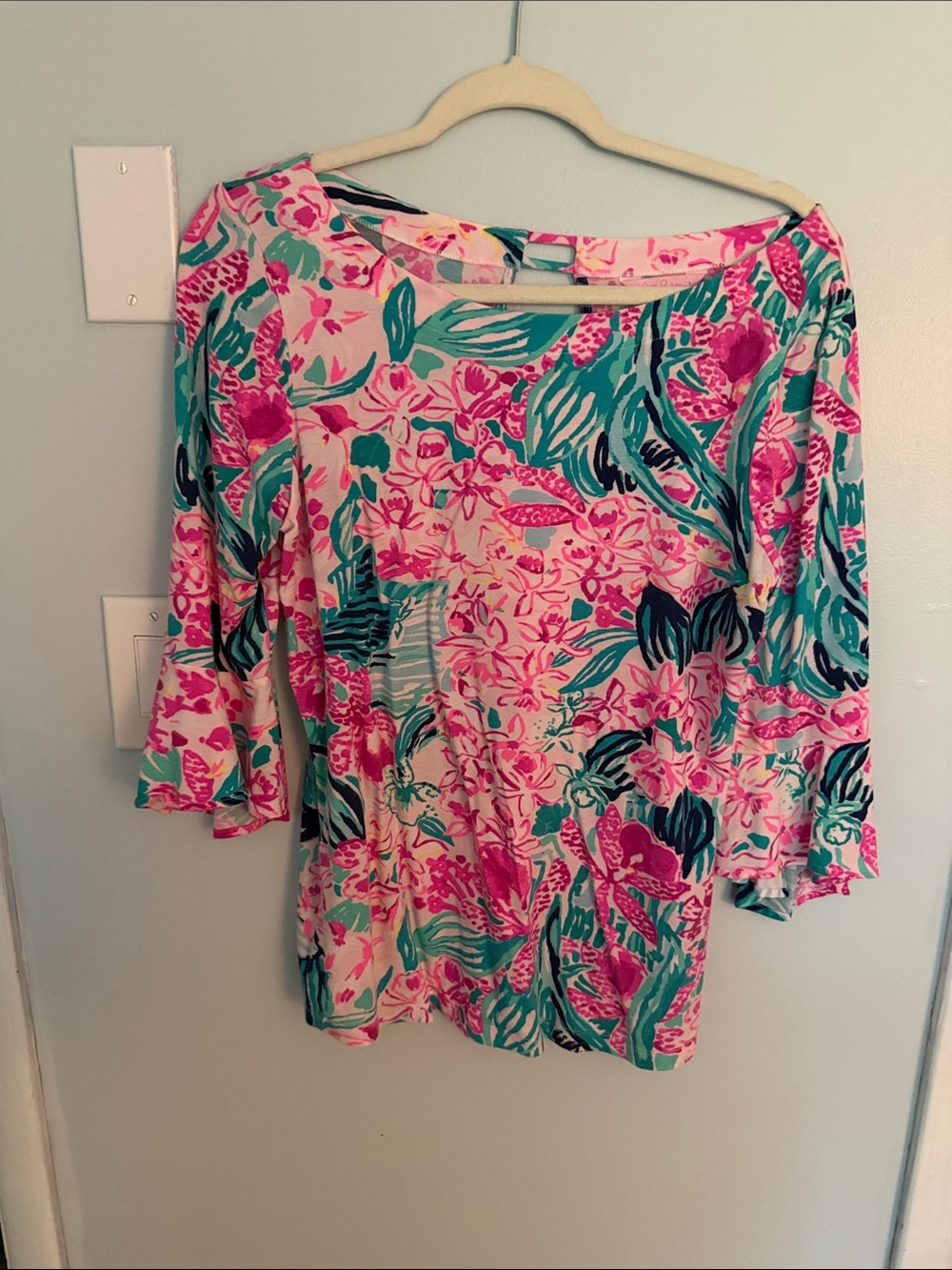Lilly Pulitzer medium Boatneck Top